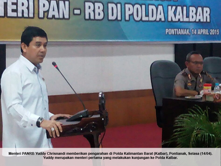 20150414 - Menteri di Pola Kalbar