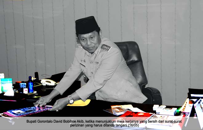 Bupati Gorontalo David Bobihoe AkibII