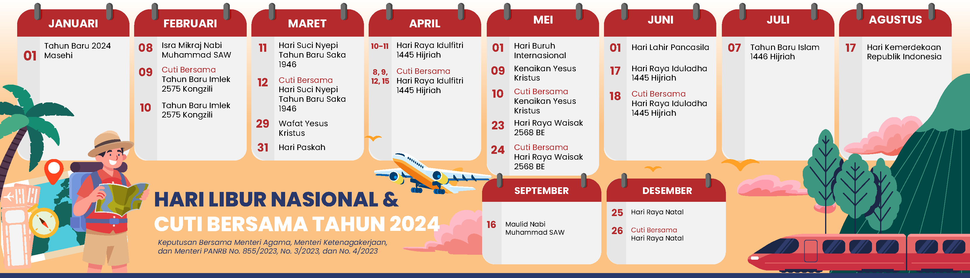 20230912_Pengumuman Hari Libur Nasional 2024