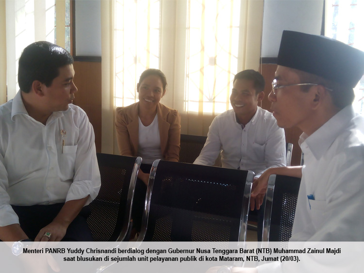 20150320 Menteri PANRB dan Gubernur NTB berdialog