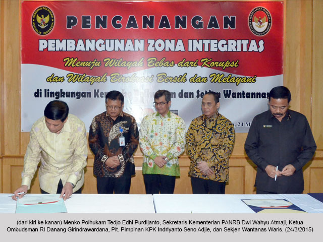 20150324 Pencanangan Pembangunan Zona Integritas