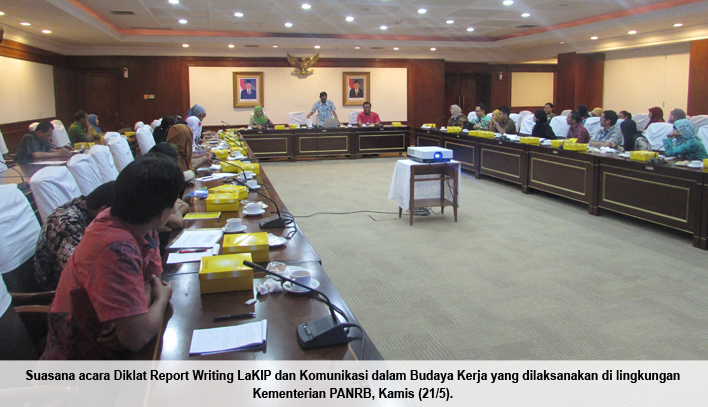 20150521 DIklat Report Writing Lakip