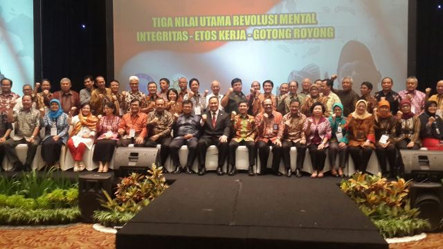 20151106 - MENTERI - Pelatihan Revolusi Mental Lintas K L di menara 165 6