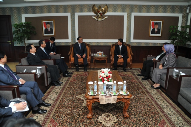 20160302 - MENTERI - Pertemuan Delegasi Korea 1