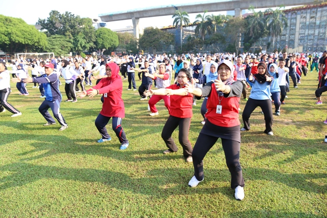 20160513 Senam Bersama di Mabes Polri 7