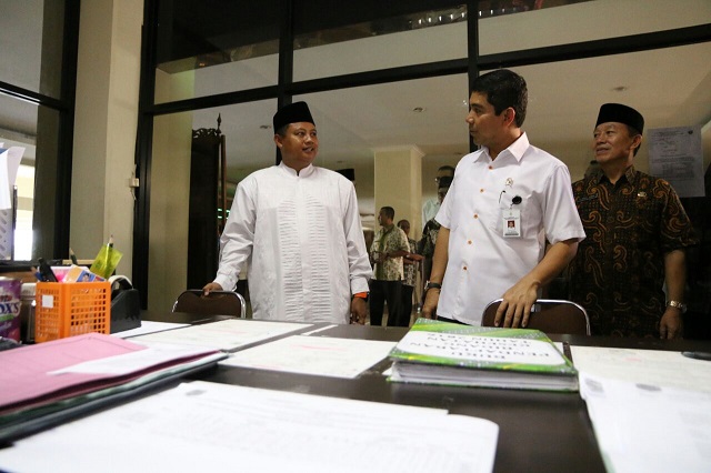 20160616 MENTERI Safari Ramadhan Kantor Bupati Tsik 1