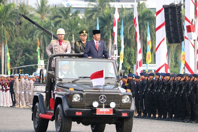 20170710 MENTERI Hadiri HUT Bhayangkara 18