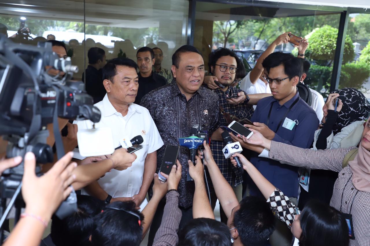 20190702 Menteri Bertemu Kepala Kantor Staf Presiden