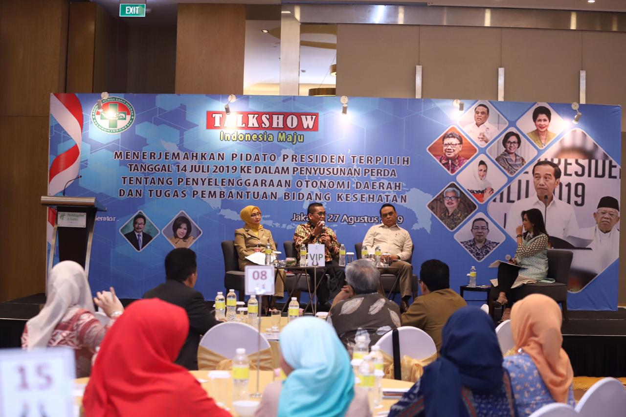 20190827 Menghadiri talkshow Indonesia Maju 1