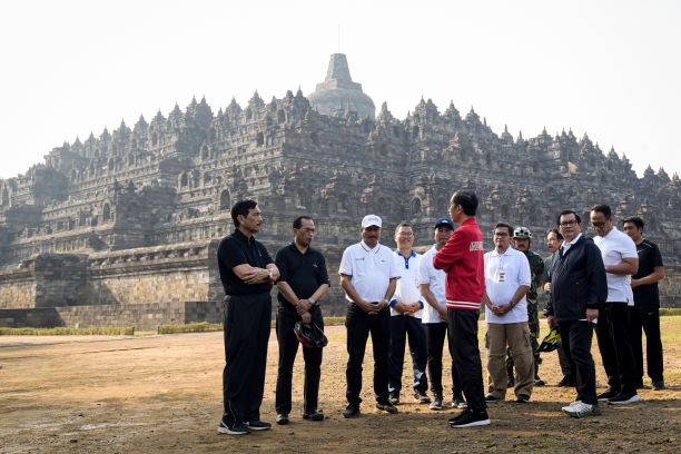 20190901 Tinjau Borobudur1