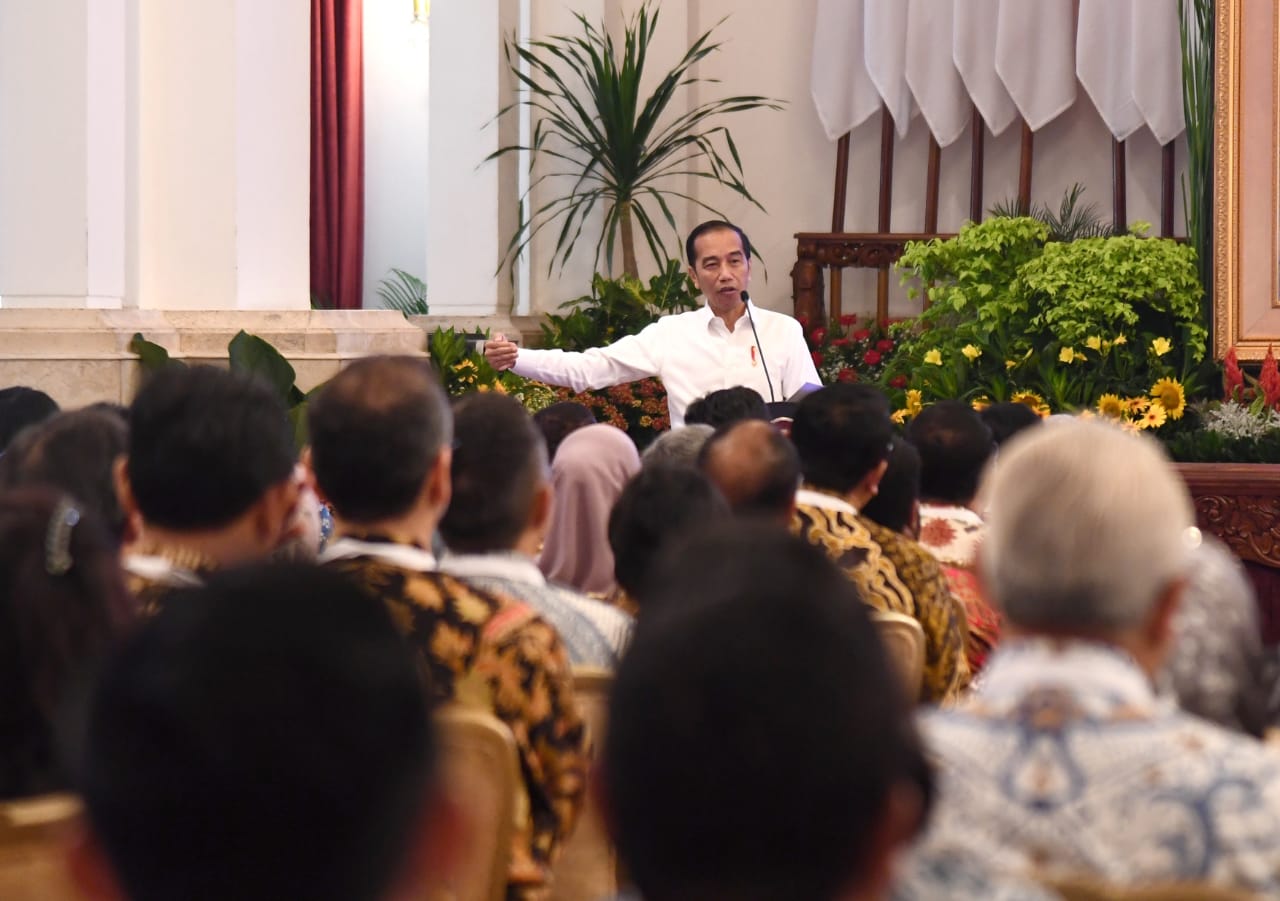 20191015 Resmikan Palapa Ring Presiden Jokowi