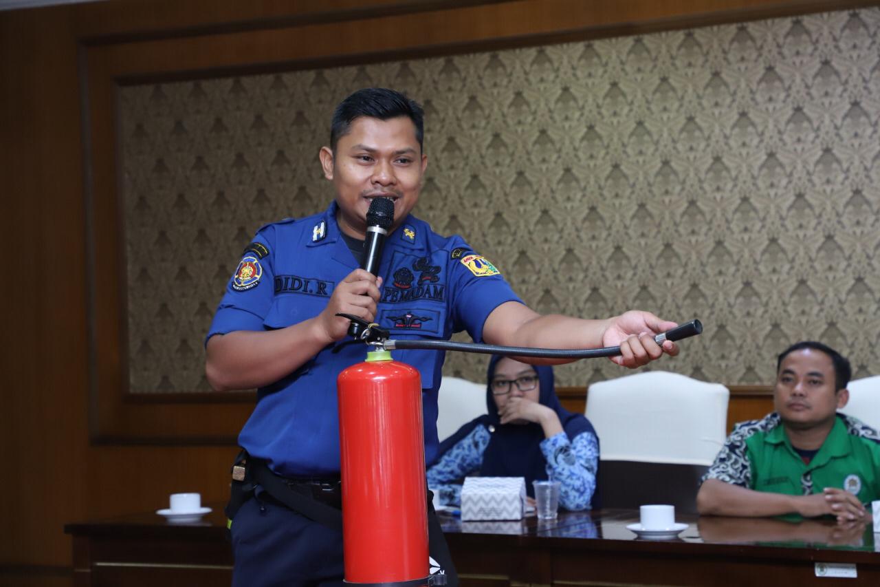 20191029 Kementerian PANRB Pelajari Teknik Padamkan Kebakaran 2