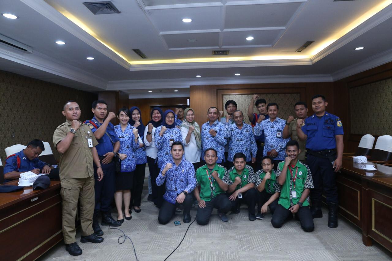 20191029 Kementerian PANRB Pelajari Teknik Padamkan Kebakaran 2