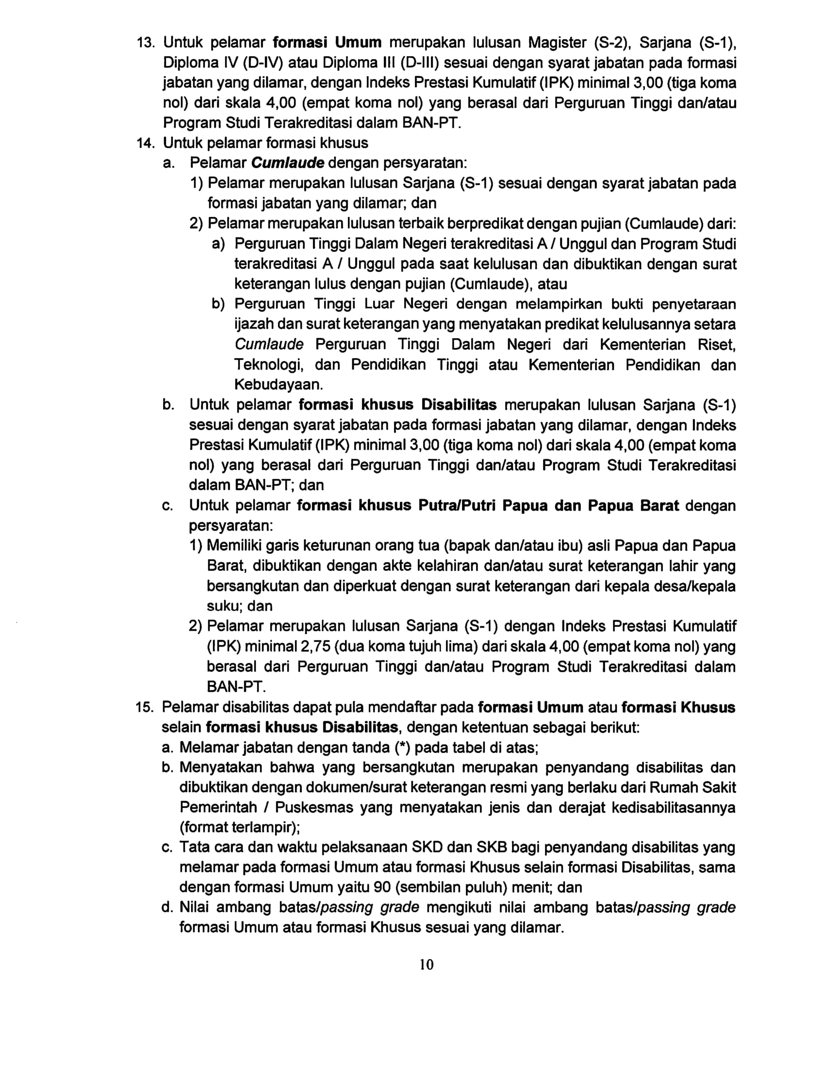 20191111 Pengumuman Pengadaan CPNS Kementerian PANRB 2019 10