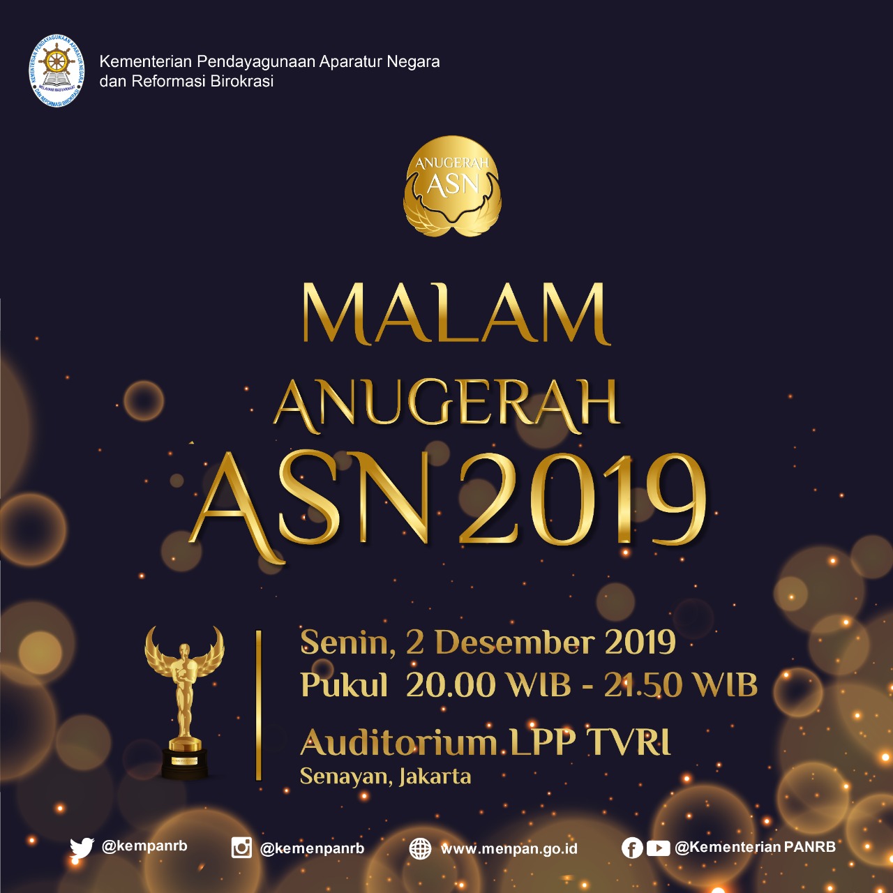 20191202 Malam Anugerah ASN 2019