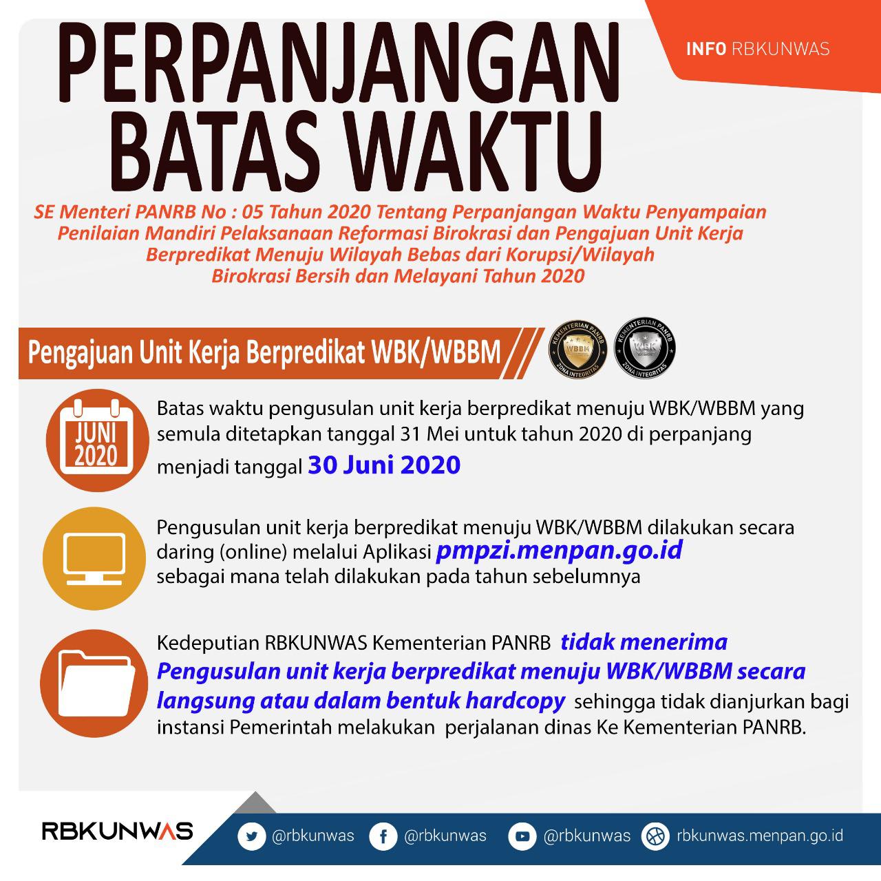 20200405 Perpanjangan Penyampaian PMPRB dan WBM WBBM 2