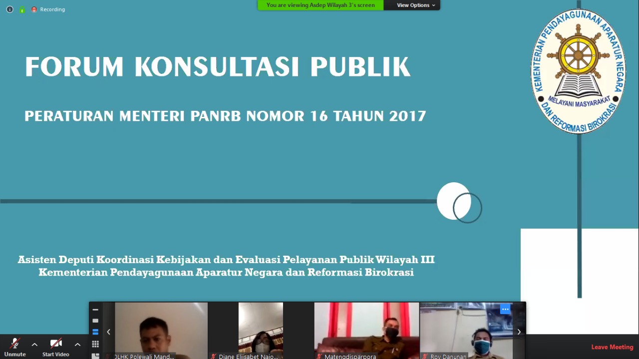 20200428 Kementerian PANRB Dorong Pemda Susun Standar Pelayanan Serta Sarana Bagi Kaum Disabilitas 1