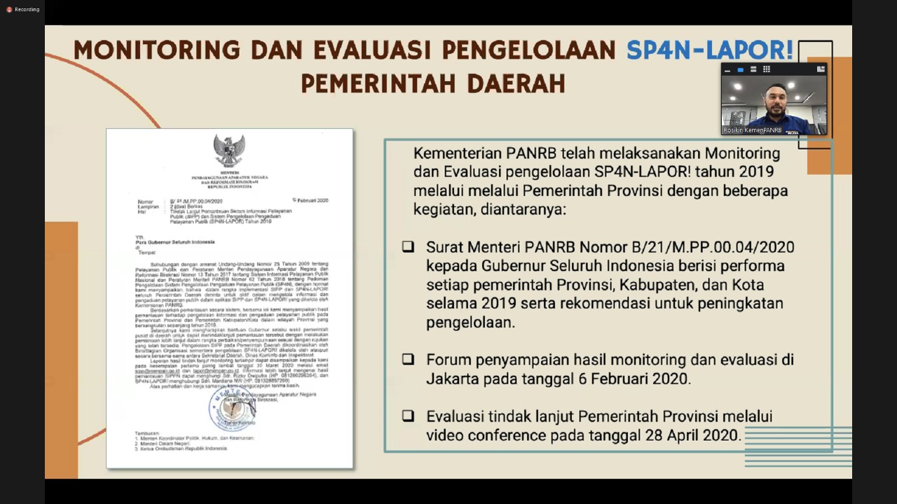 20200722 81 Persen Aduan Pelayanan Publik di Jawa Timur Terselesaikan 1