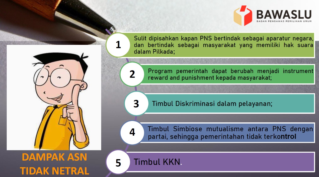 20200811 Bawaslu KASN Minta PPK Tidak Abai Terhadap Penegakan Netralitas ASN 2