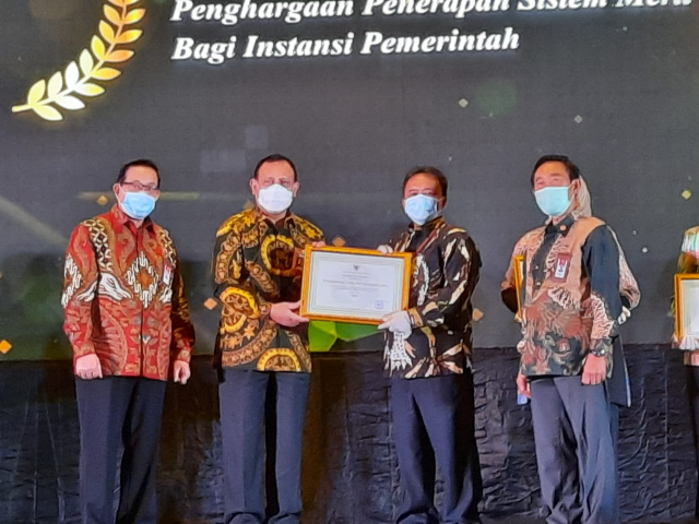 20210128 Sumedang Raih Penghargaan Penerapan Sistem Merit dari KASN