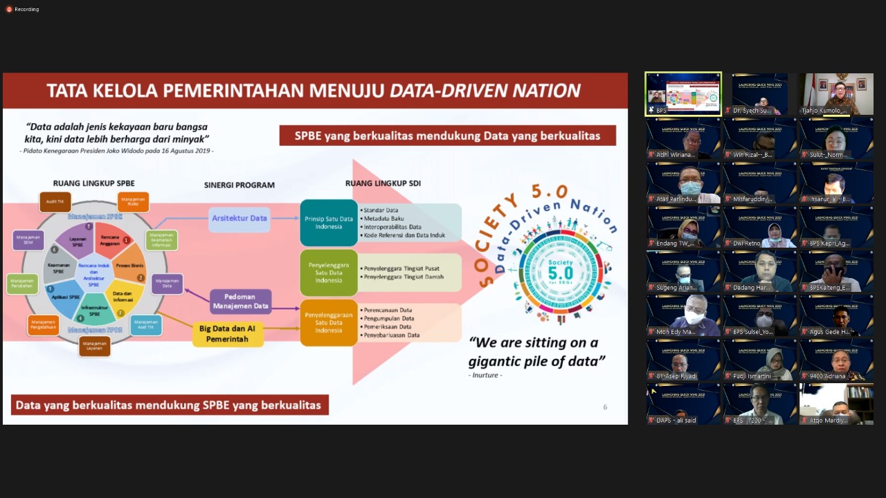 20210209 Peresmian Quick Wins Desa Cinta Statistik 2