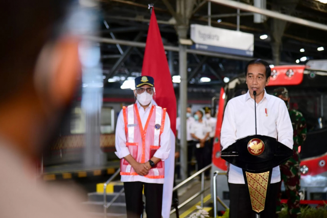 20210302 Resmikan KRL Yogyakarta Solo Presiden Ini Transportasi Massal Ramah Lingkungan