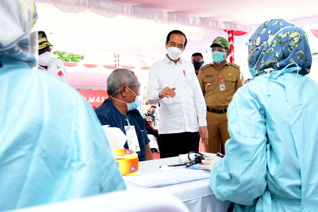 20210326 Presiden Terima Kasih Atas Dukungan dan Partisipasi Masyarakat dalam Program Vaksinasi