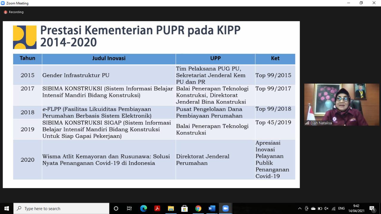 20210414 Sosialisasi KIPP Tahun 2021 di KemenPUPR 3