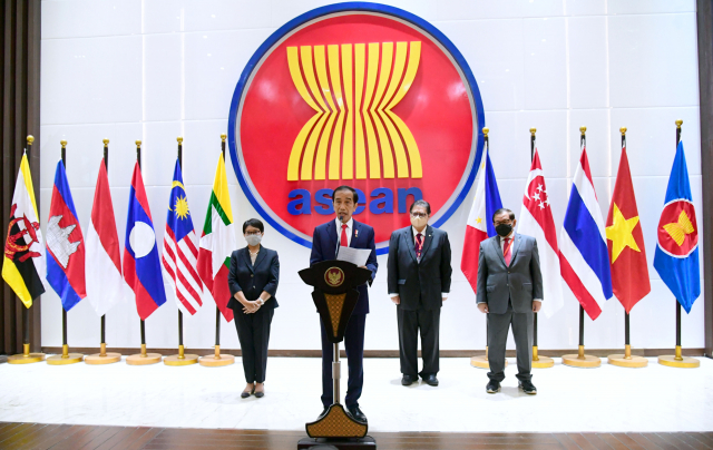 20210426 Presiden Jokowi Dorong Penghentian Kekerasan di Myanmar