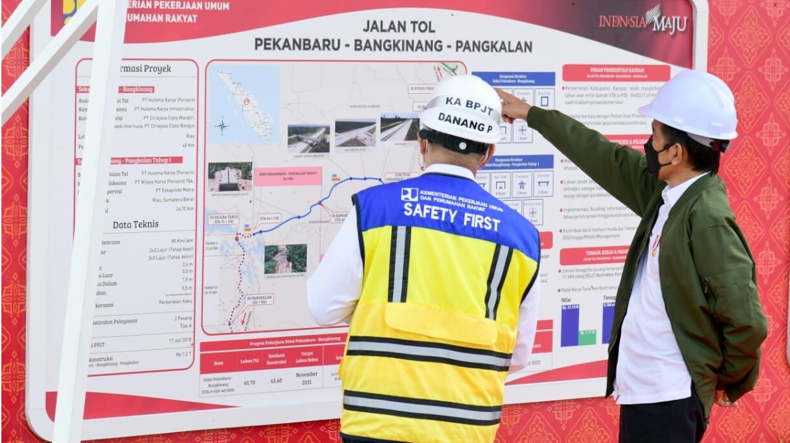 20210520 Tol Pekanbaru Bangkinang Akan Tingkatkan Daya Saing Daerah