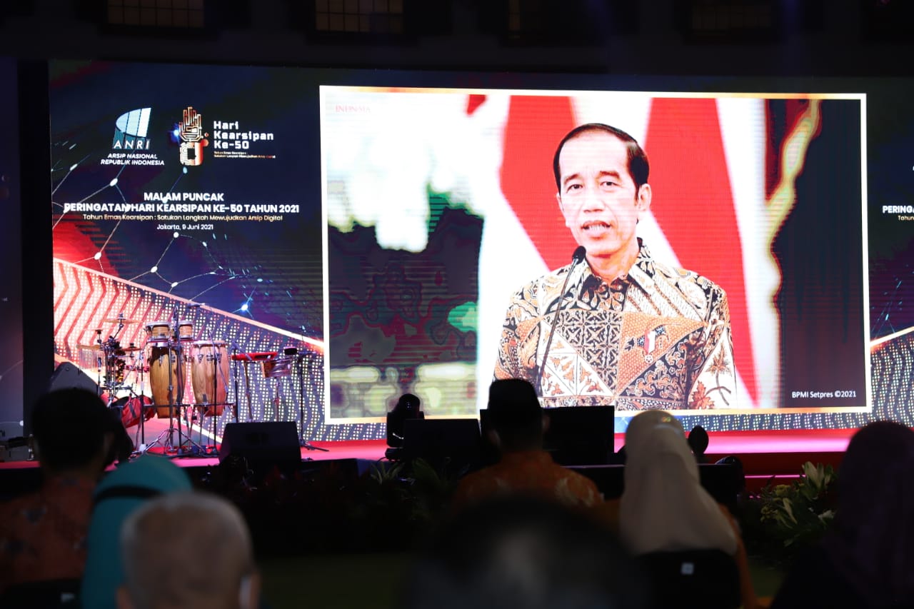 20210610 Malam Puncak Peringatan Hari Kearsipan 1