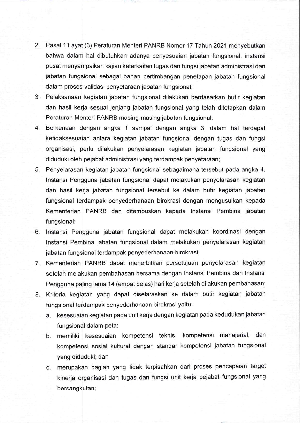 20210827 SM Penyelarasan Butir Kegiatan JF dampak Penyetaraan Page 2