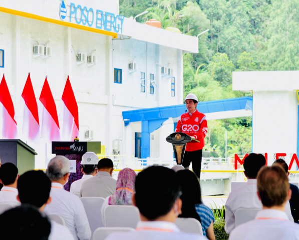 20220301 Presiden Joko Widodo Resmikan PLTA di Kabupaten Poso