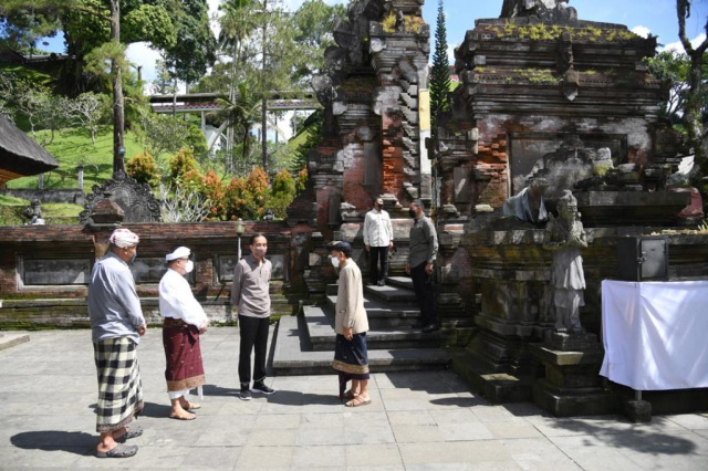 20220509 Kunjungi Pura Tirta Empul Presiden Dorong Pemeliharaan Aset Kebudayaan Negara