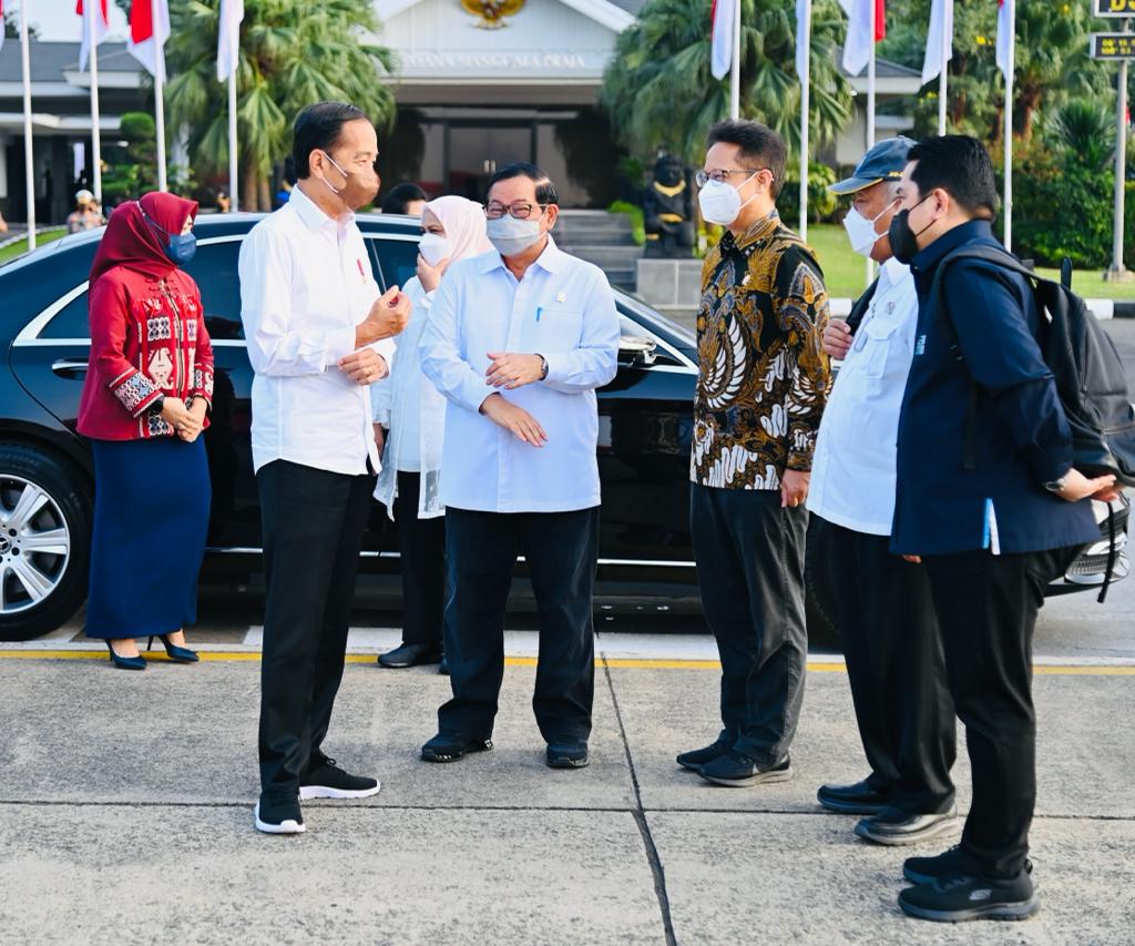 20220809 Presiden Jokowi dan Ibu Iriana Kunjungan Kerja ke Kalimantan Barat