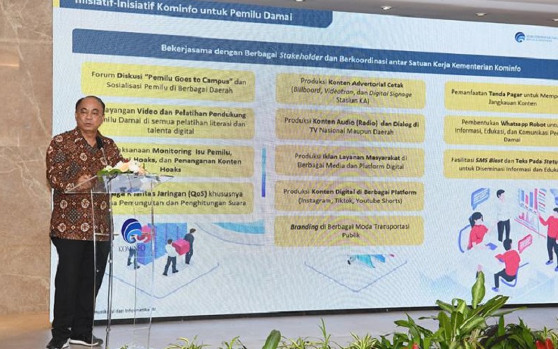 20231003 Begini Strategi Kominfo untuk Ciptakan Pemilu Damai 2024