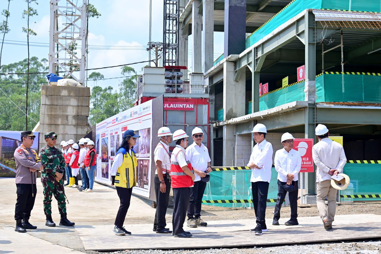 20231220 Tinjau Progres Pembangunan Hotel Nusantara Presiden Akan Selesai Sebelum Agustus 2024