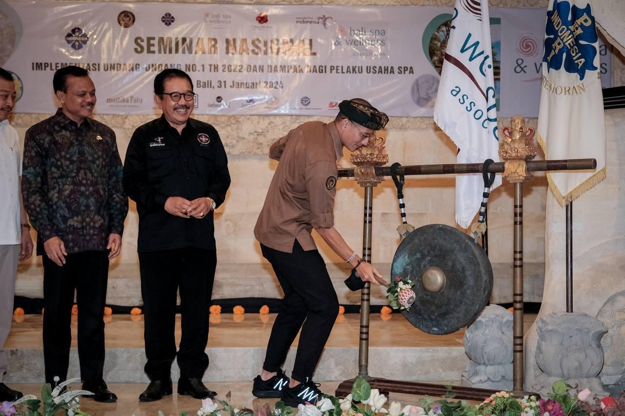 20240131 Menparekraf Berharap Industri Spa Mampu Akselerasi Pencapaian Target Wisman di Bali