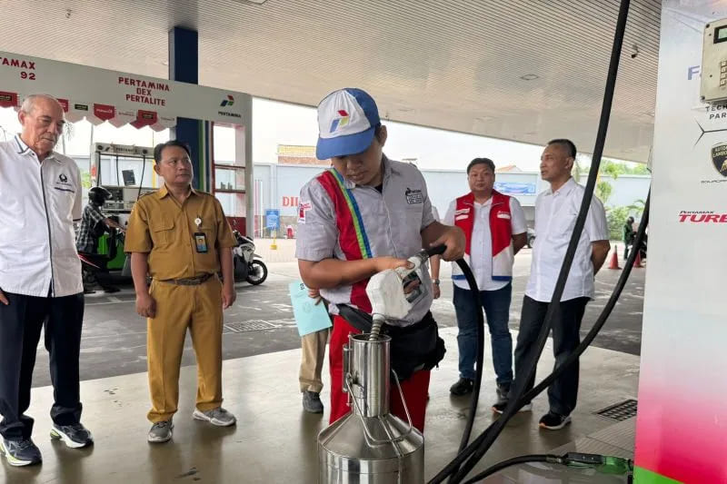 20241202 Jelang Nataru Pertamina Cek Kualitas BBM