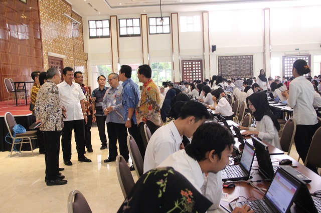 20171019 MENTERI Sidak Tes CPNS 2