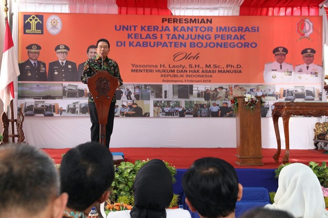 20180203 MENTERI Kunjungan Bojonegoro 9