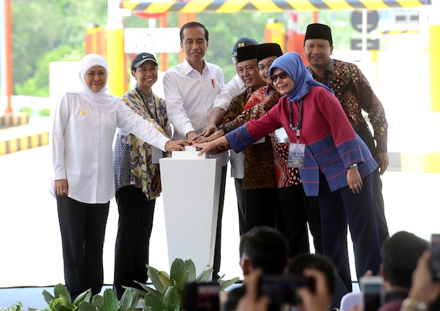 20190514 Resmikan Tol Pandaan Malang