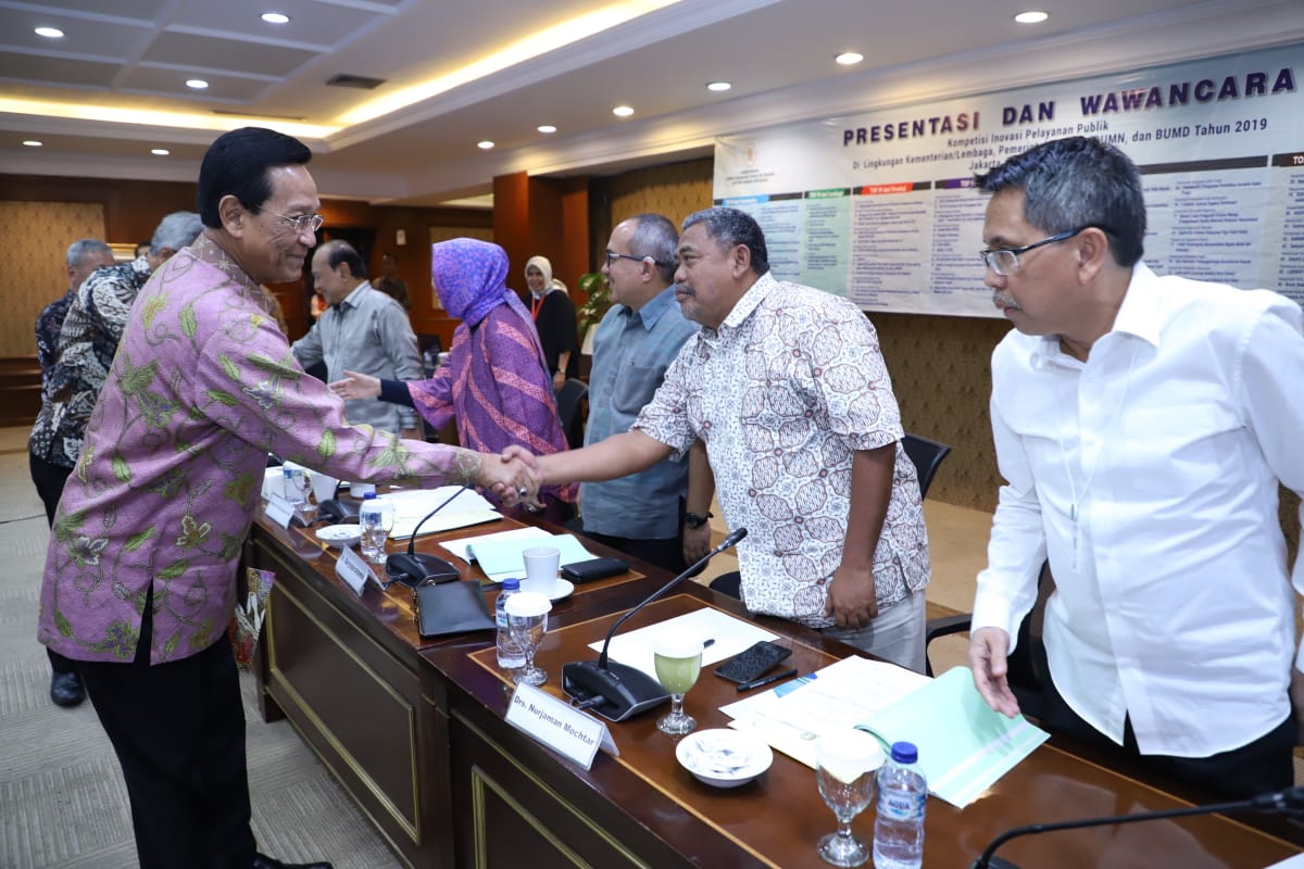 Kementerian Pendayagunaan Aparatur Negara Dan Reformasi Birokrasi Menerima Kunjungan Gubernur