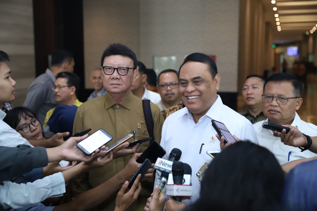 20190730 Menghadiri Rakor Perencanaan ASN 2020 2024 dan Pengadaan ASN 2019 2