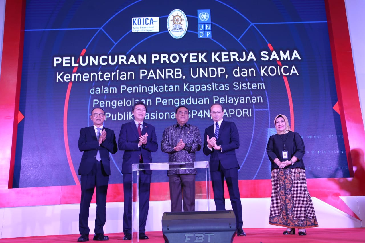 20190924 Menteri Yanlik Peluncuran Proyek Kerja Sama Kementerian PANRB UNDP KOICA 1