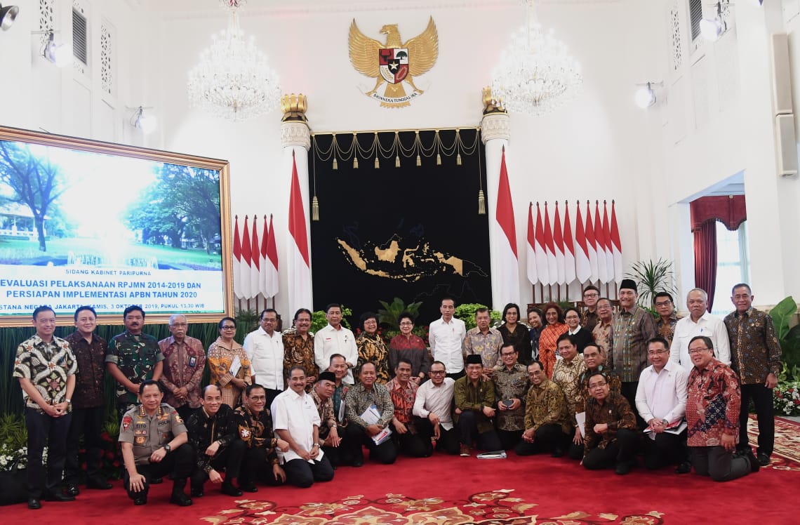 20191003 Menghadiri Sidang Kabinet Paripurna 4