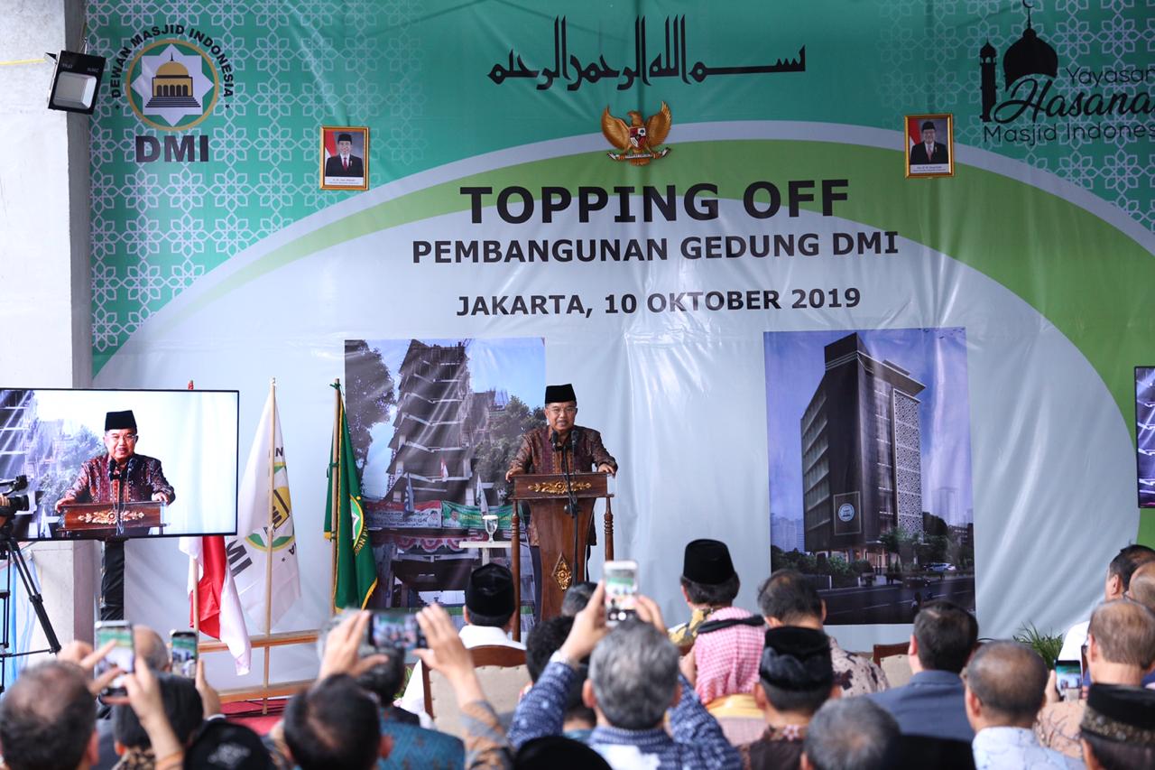 20191010 Menghadiri Topping Off Pembangunan Gedung Hasanah DMI 6