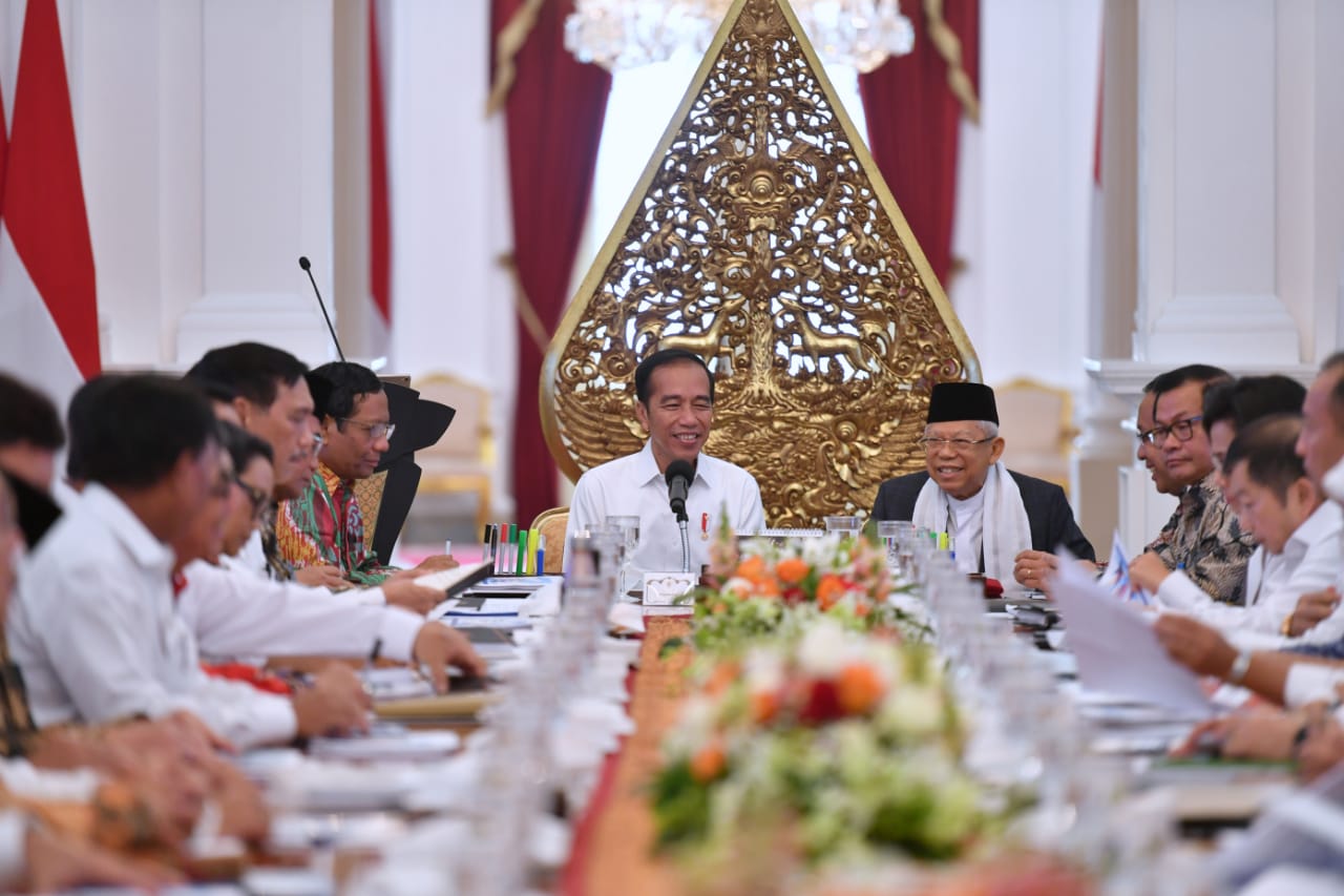 20191003 Menghadiri Sidang Kabinet Paripurna