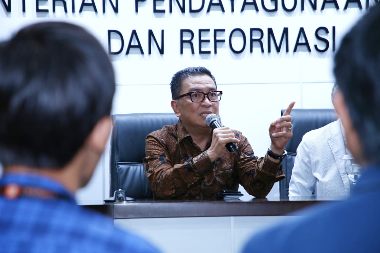 20191104 seleksi wawancara bagi lima kandidat PNS Inpiratif 13