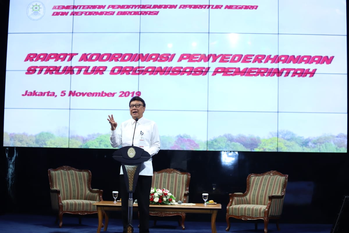 20191105 Rakor Penyederhanaan Struktur Organisasi Pemerintah 6